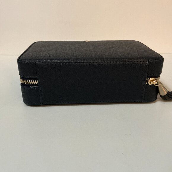 KENDRA SCOTT Jewelry Box Case Leather Black - Picture 3 of 6